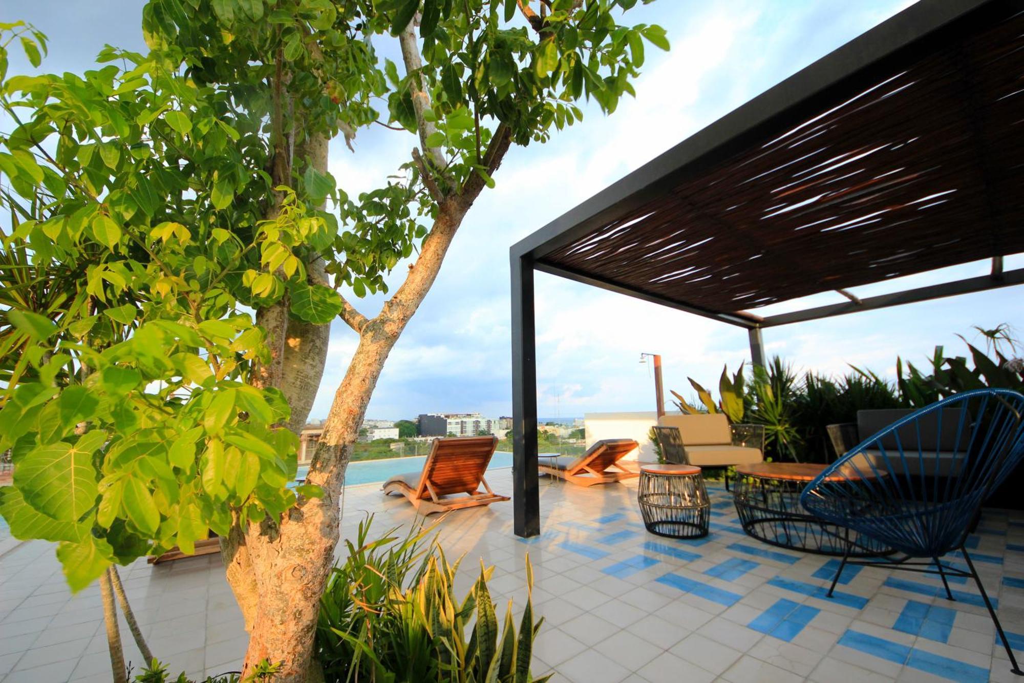 Apartment Near The Beach, Rooftop, Pool, Sea View. Playa del Carmen Esterno foto